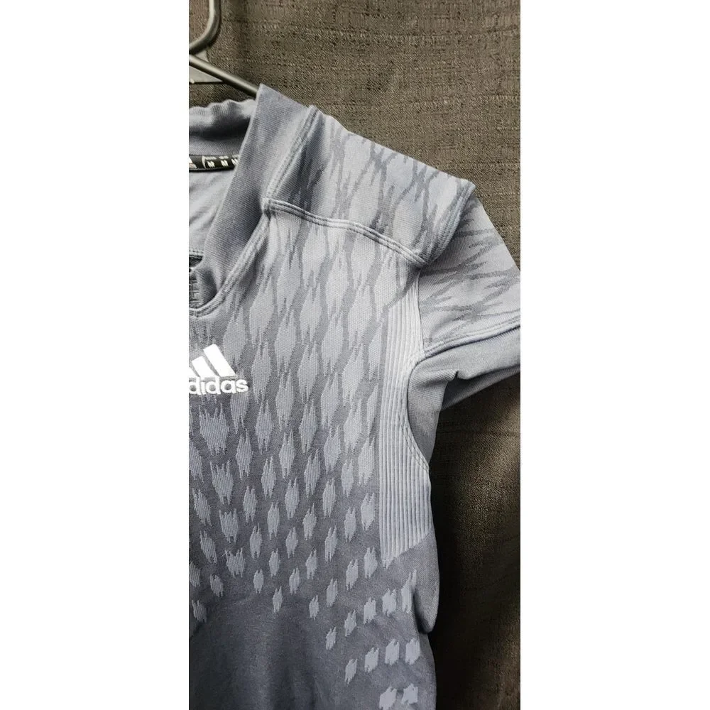 New Adidas 720 Primeknit‎ Football Jersey Compression M99592 Mens Sz Medium Gray